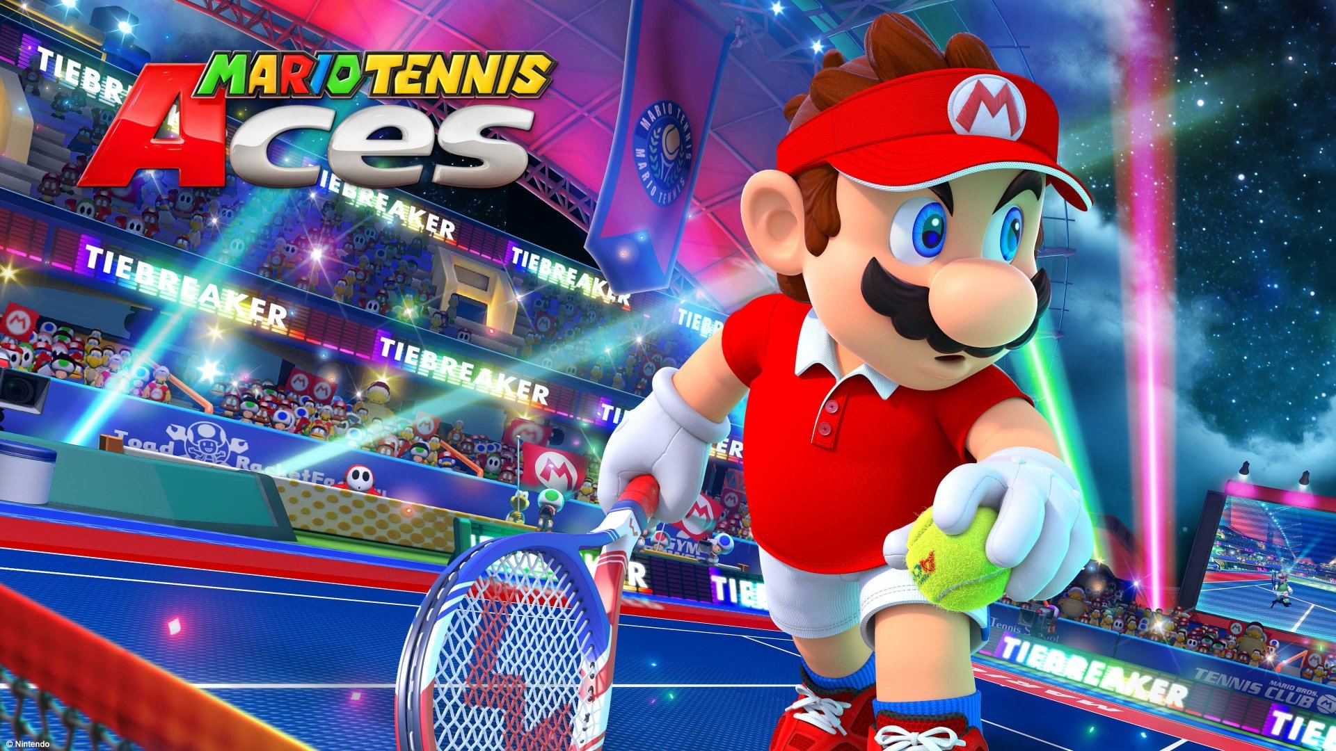 Download Mario Tennis Aces 4k Ultra HD Wallpaper