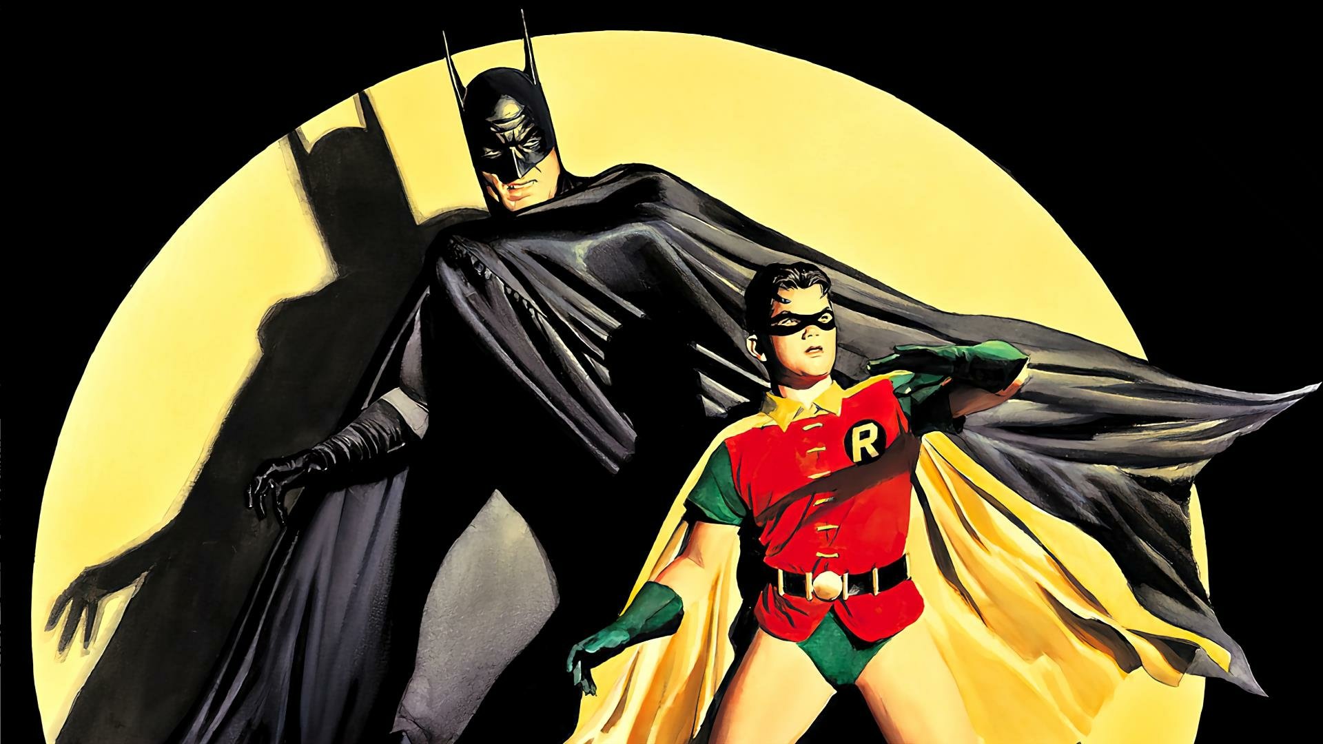 Download Batman Alex Ross DC Comics Robin (DC Comics) HD Wallpaper