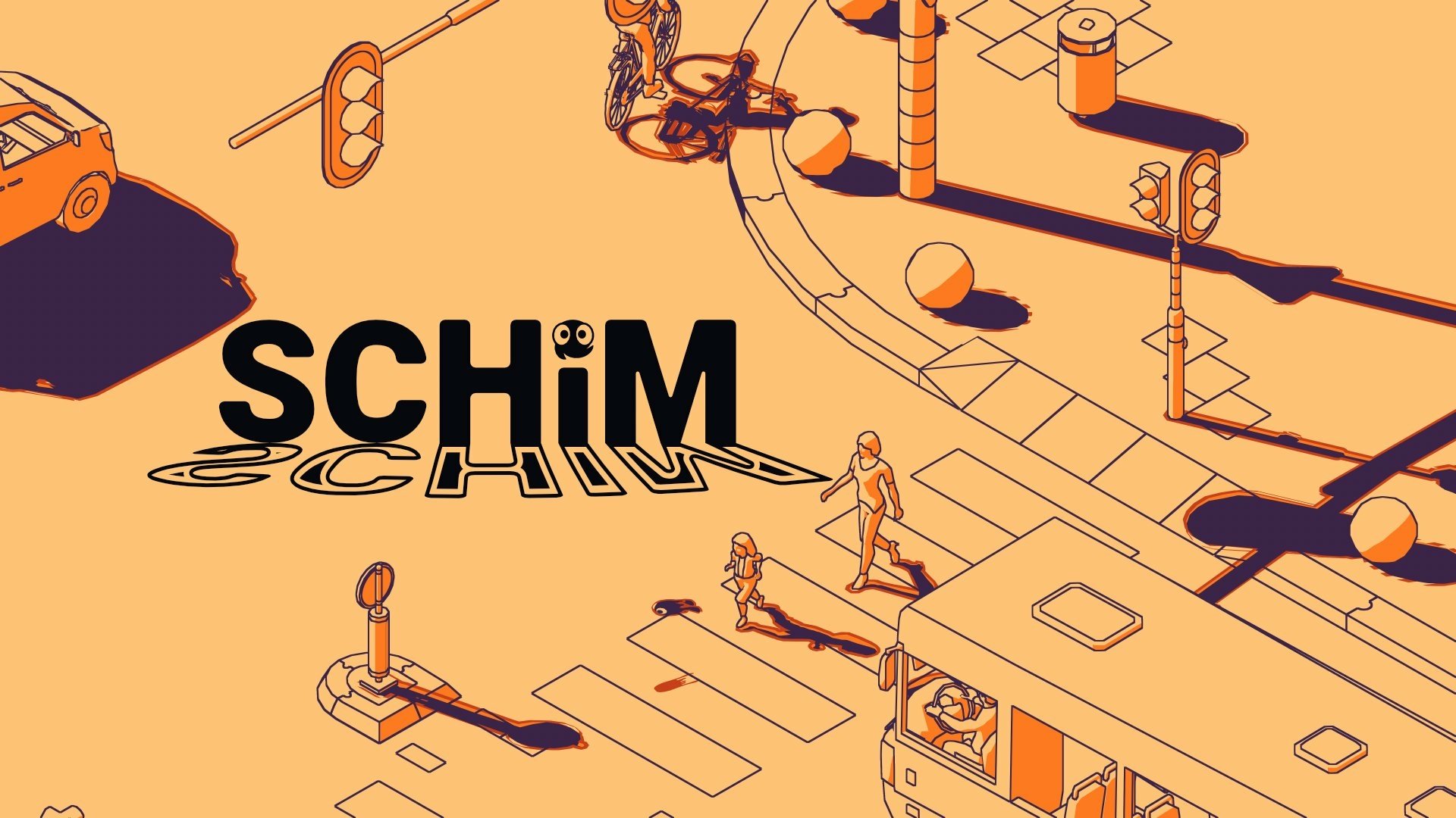 HD desktop wallpaper and background featuring the video game SCHiM.