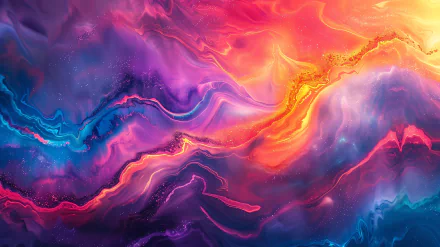  Abstract fluid glow 4