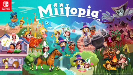 Miitopia HD Desktop Wallpaper | Background Image