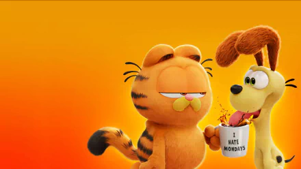  Garfield and Odie
