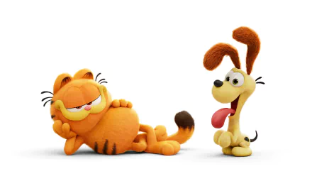  Garfield and Odie