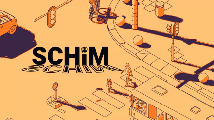 HD desktop wallpaper and background featuring the video game SCHiM.