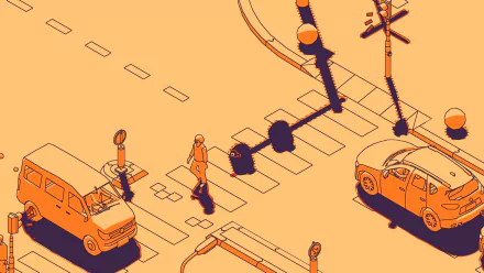 HD desktop wallpaper and background featuring artwork from the video game SCHiM.