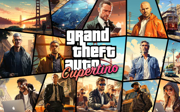  Grand Theft Auto: Cupertino by Basic Apple Guy