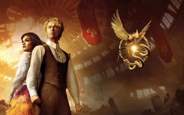 The Hunger Games: The Ballad of Songbirds & Snakes Coriolanus Rachel Zegler HD Desktop Wallpaper | Background Image