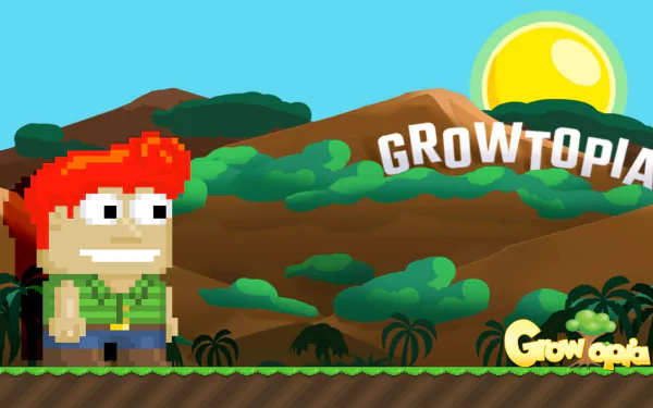 video game Growtopia HD Desktop Wallpaper | Background Image