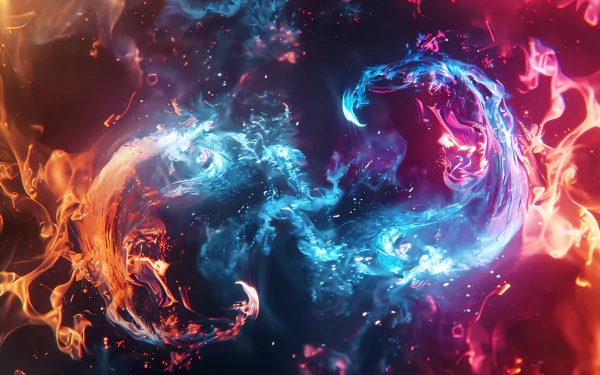 spiritual Abstract glow HD Desktop Wallpaper | Background Image
