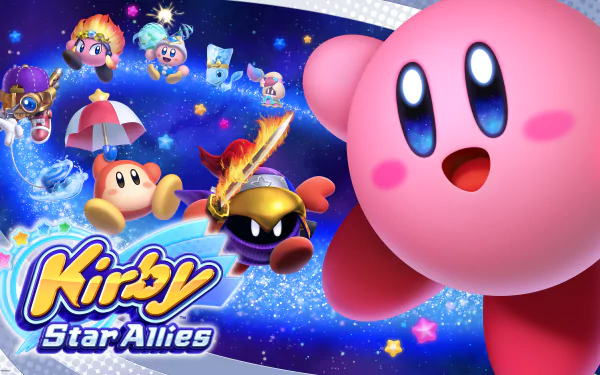Kirby: Star Allies HD Desktop Wallpaper | Background Image