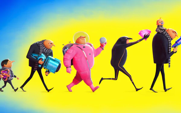 movie Despicable Me 4 Gru (Despicable Me) HD Desktop Wallpaper | Background Image