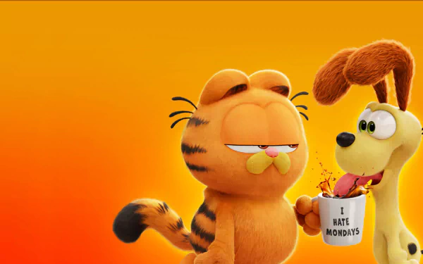  Garfield and Odie