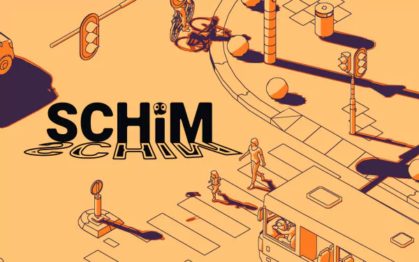 HD desktop wallpaper and background featuring the video game SCHiM.