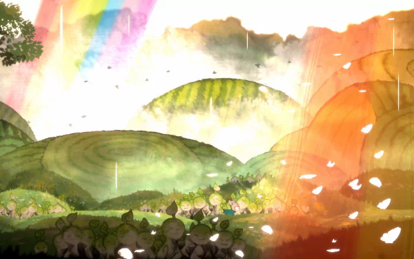 HD desktop wallpaper and background image related to the video game Bo: Path of the Teal Lotus. The vibrant and immersive artwork captures the essence of the game.