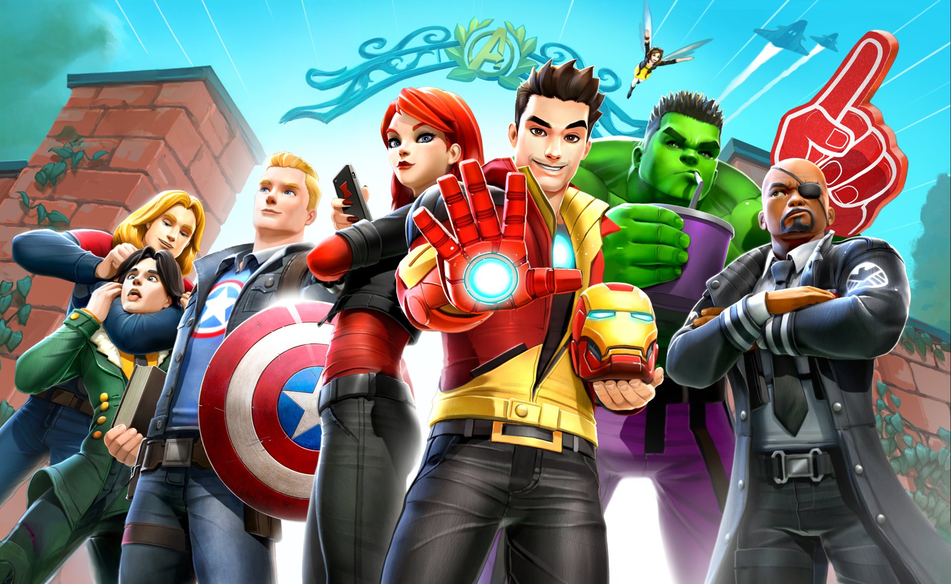 Download Avengers Academy 4k Ultra HD Wallpaper