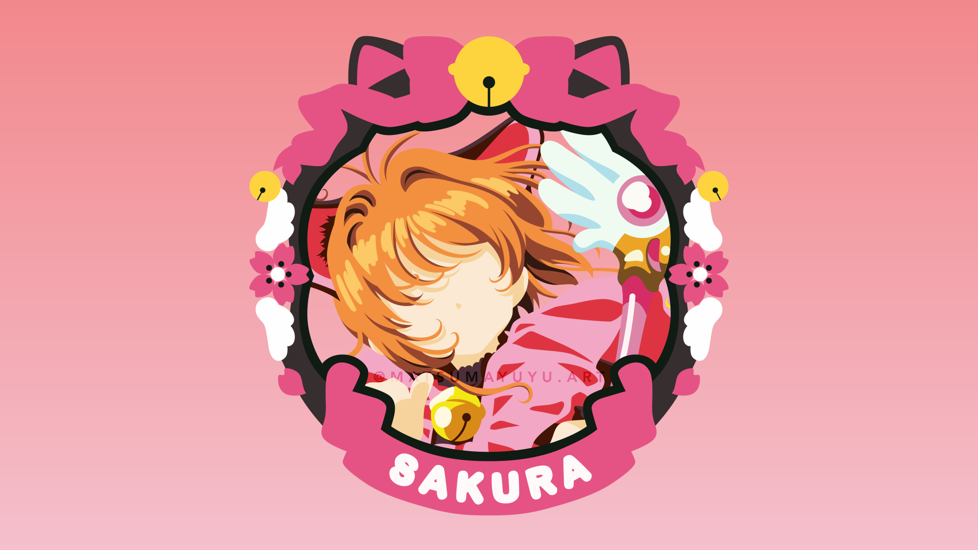 Sakura Kinomoto from Cardcaptor Sakura by matsumayu