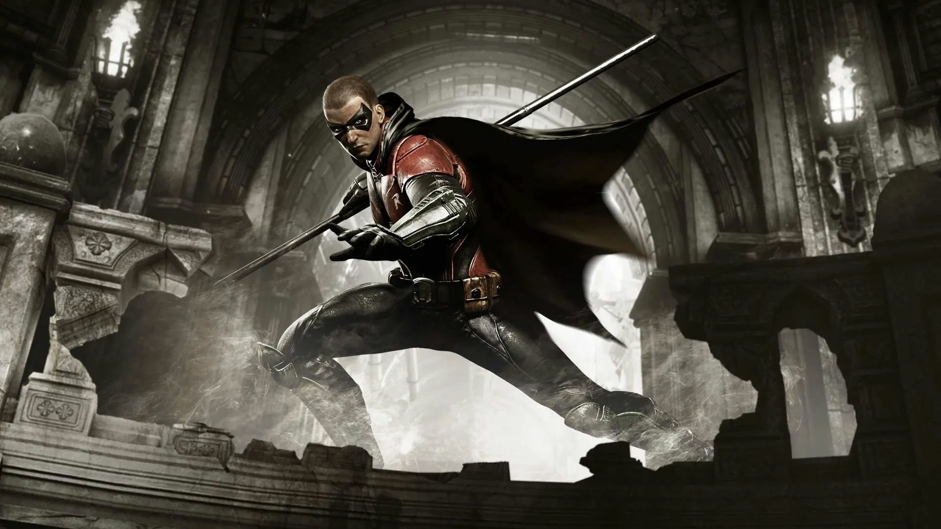 Download Batman: Arkham Knight DC Comics Robin (DC Comics) HD Wallpaper