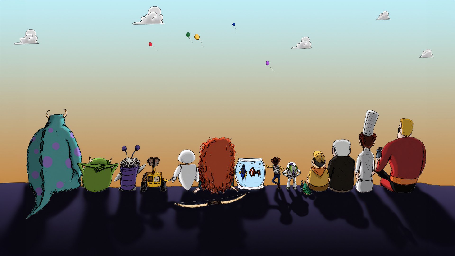 Download Pixar 4k Ultra HD Wallpaper