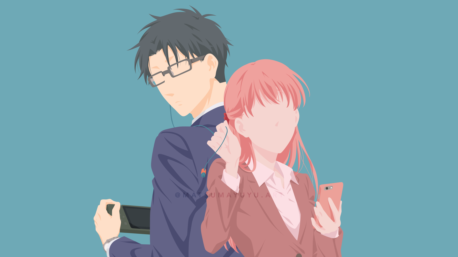 Wotakoi: Love Is Hard For Otaku Wallpapers