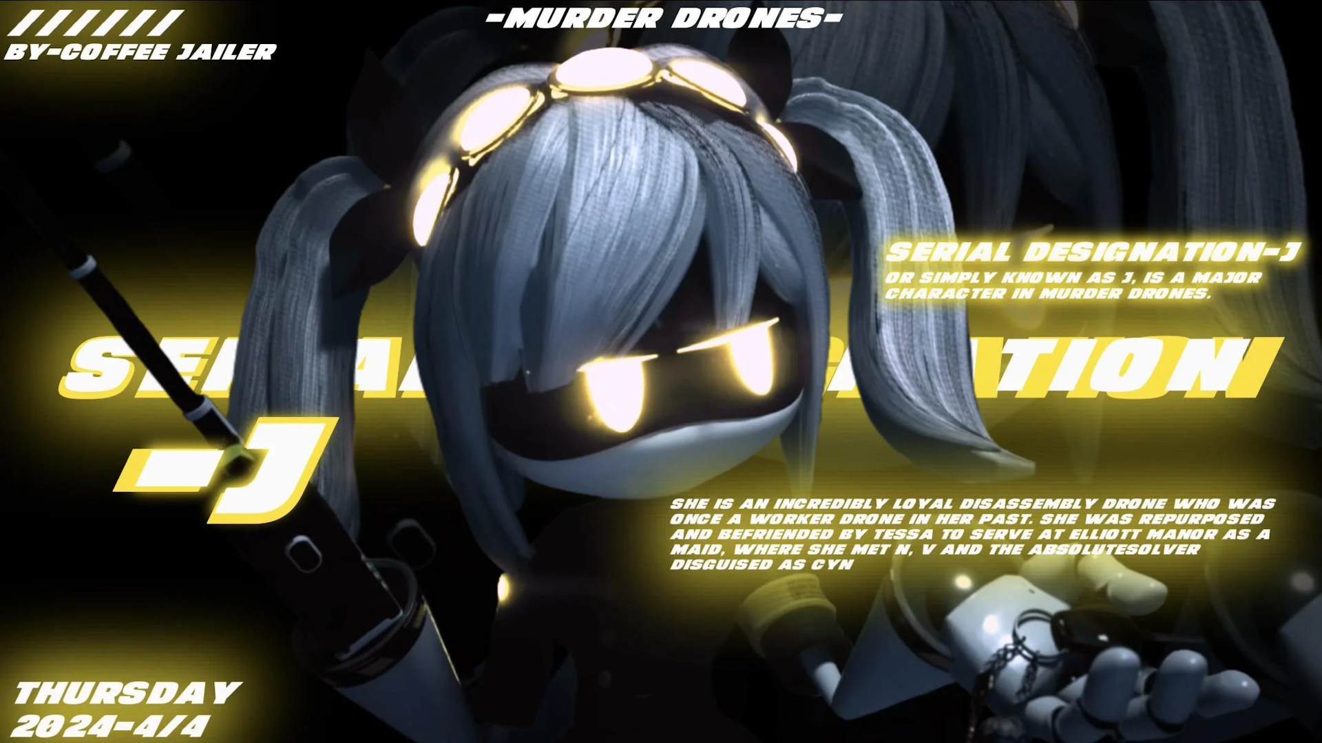 Download Murder Drones HD Wallpaper by u/juneqm