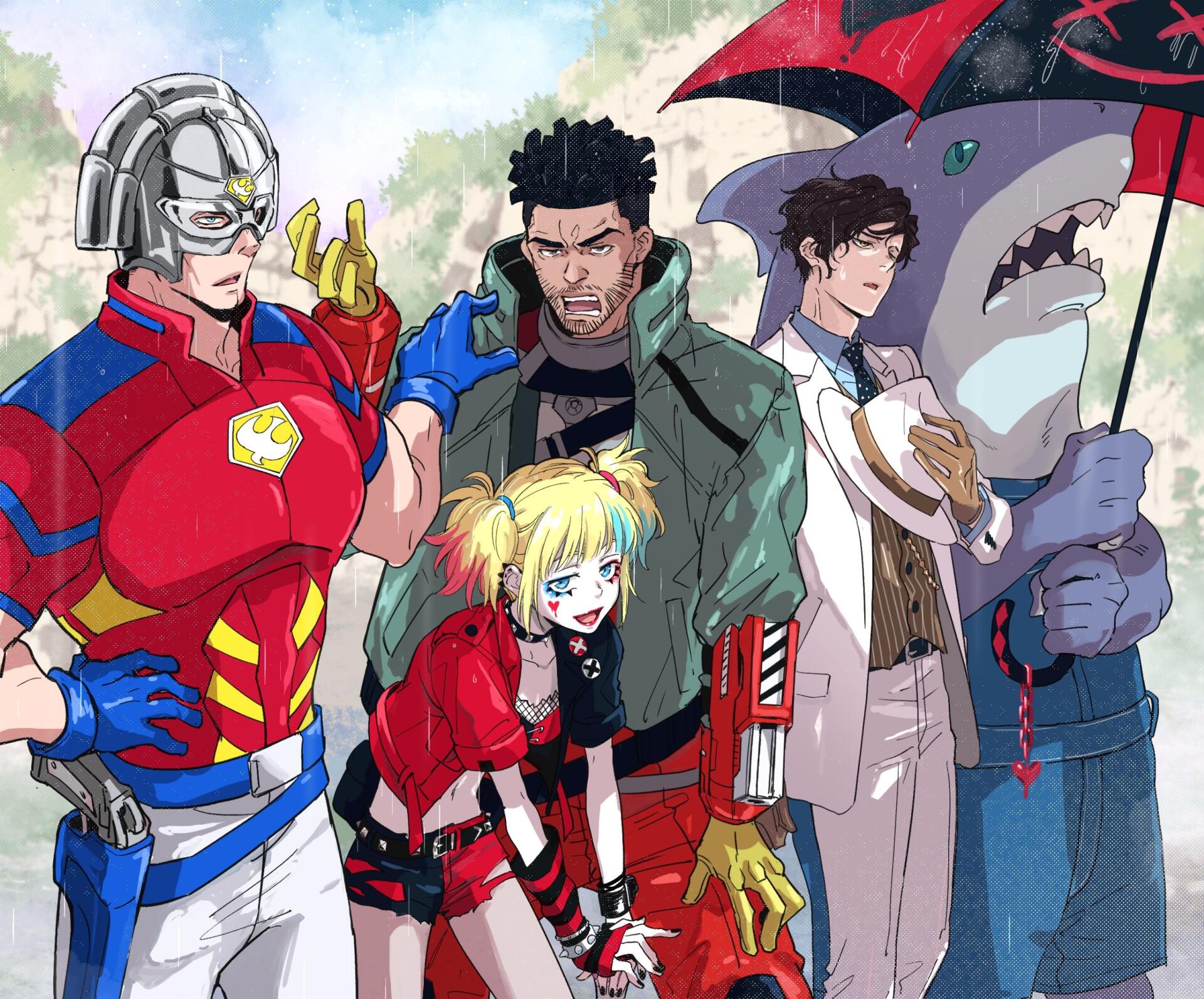 Download Anime Suicide Squad Isekai HD Wallpaper