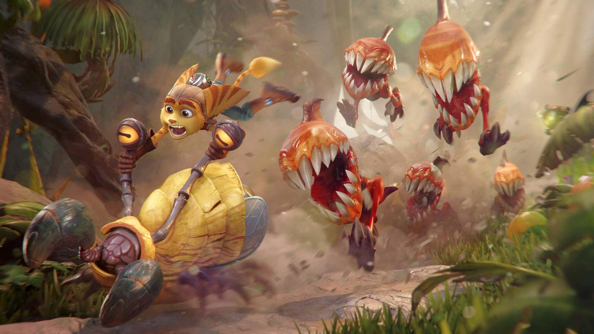 Download Ratchet & Clank: Rift Apart Ratchet (Ratchet & Clank) Clank (Ratchet & Clank) HD Wallpaper