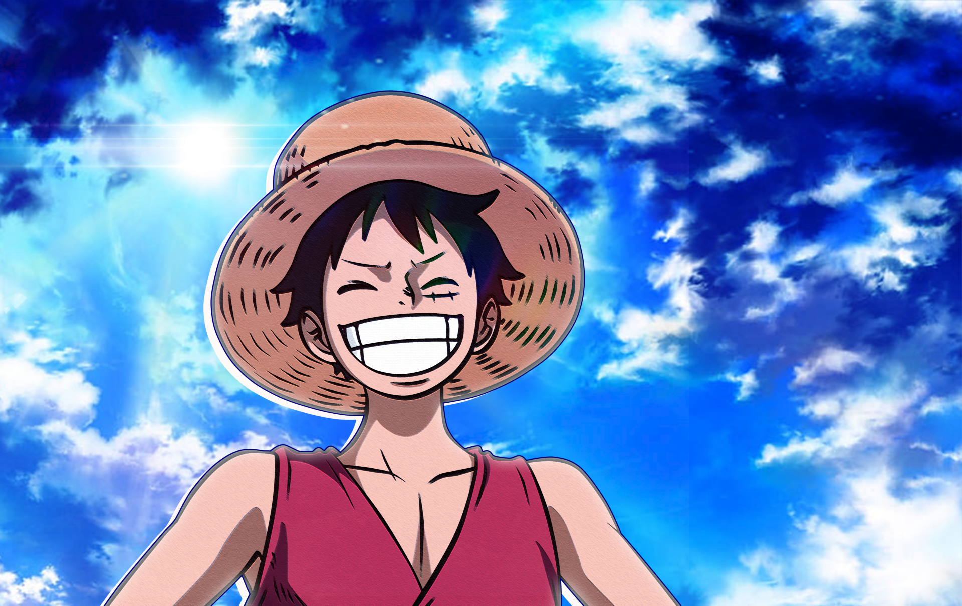Download Anime One Piece Monkey D. Luffy 4k Ultra HD Wallpaper by commander_steel