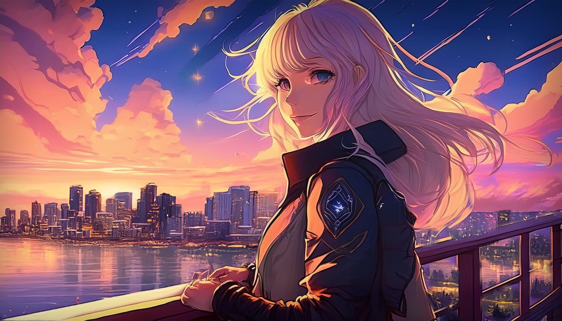 Summer Afterglow by Clyde Valentine