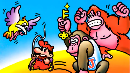 Donkey Kong Jr. HD Desktop Wallpaper | Background Image