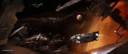 HD desktop wallpaper featuring visuals from Star Wars Outlaws, capturing the essence of the game in a vivid and immersive background.