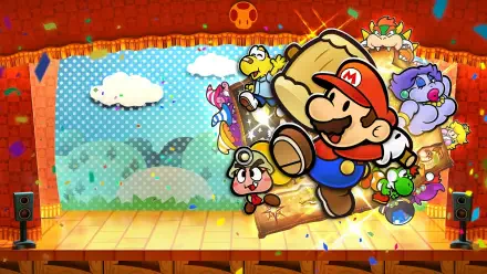 Paper Mario: The Thousand-Year Door (2024) HD Desktop Wallpaper | Background Image