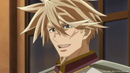 A smiling character from the anime As a Reincarnated Aristocrat I’ll Use My Appraisal Skill to Rise in the World, depicted in an HD wallpaper format.