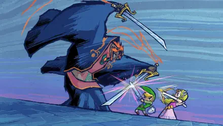 The Legend of Zelda: The Wind Waker Zelda Link Ganon (The Legend Of Zelda) HD Desktop Wallpaper | Background Image