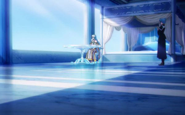 Anime-inspired HD desktop wallpaper from Wistoria: Wand and Sword, featuring dynamic and vibrant visuals that enhance any screen background.