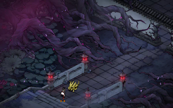 HD wallpaper featuring designs and imagery from the video game Realm of Link, offering a captivating backdrop for computer desktops.