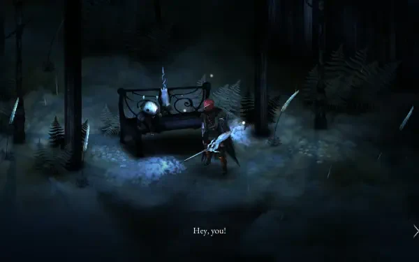 A captivating HD PC desktop wallpaper featuring artwork from the video game Perennial Order, designed to enhance the gaming experience with striking visuals.