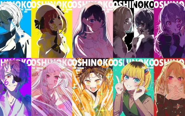 Anime Oshi no Ko HD Desktop Wallpaper | Background Image