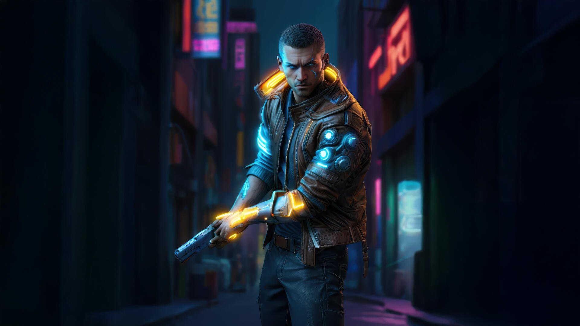 Cyberpunk 2077: Stunning 4K Ultra HD Wallpaper by ProArt32 | 5120x2880 ...