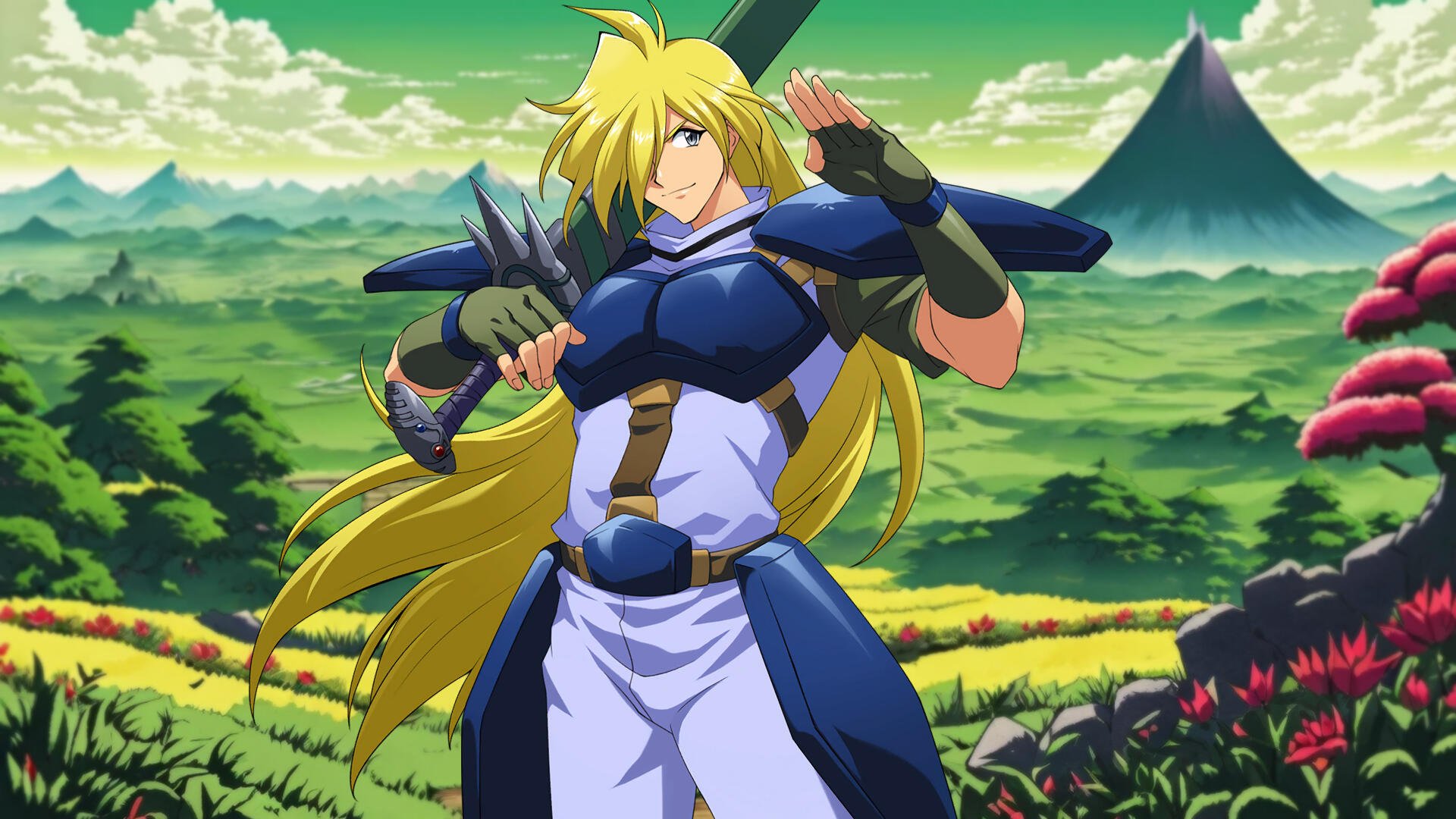 Download Anime Slayers Gourry Gabriev HD Wallpaper