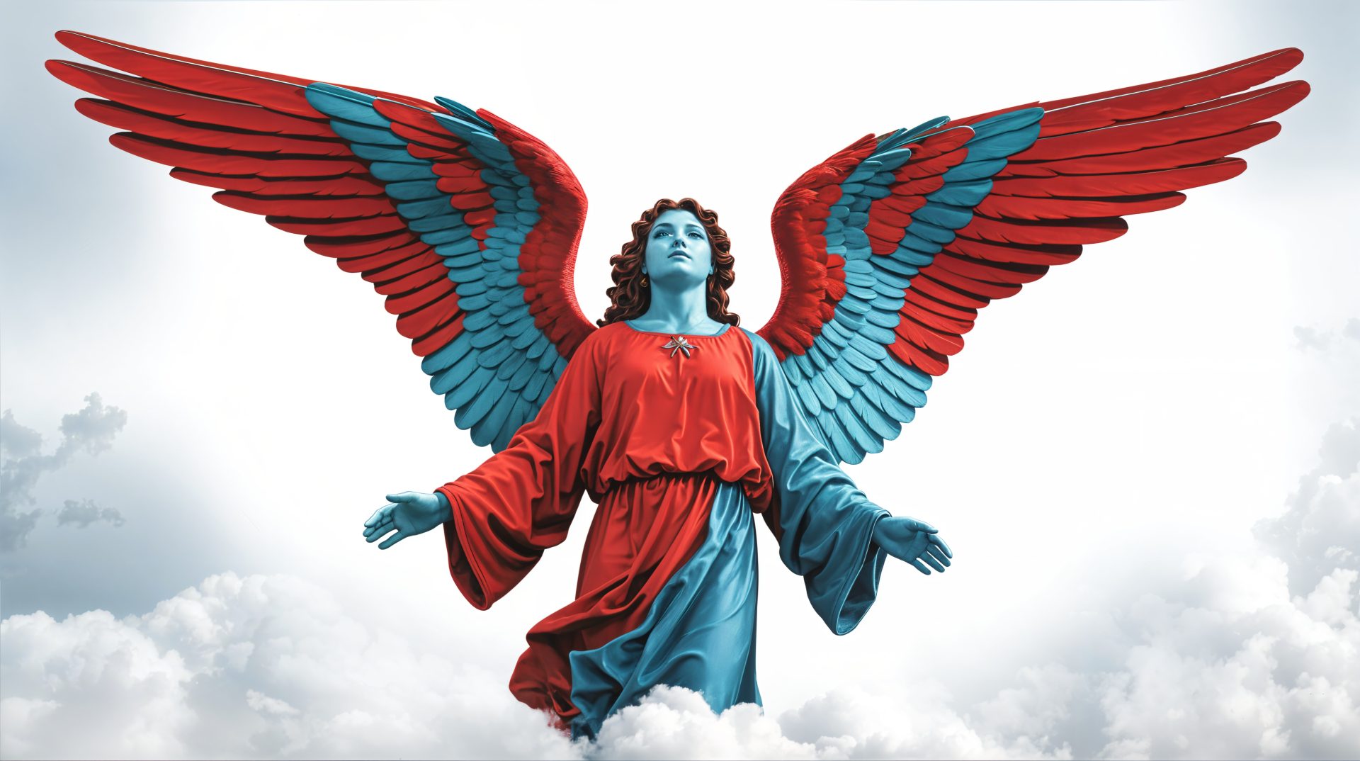 Vibrant Angel: A Stunning 4K Ultra HD Wallpaper by QuantumCurator ...