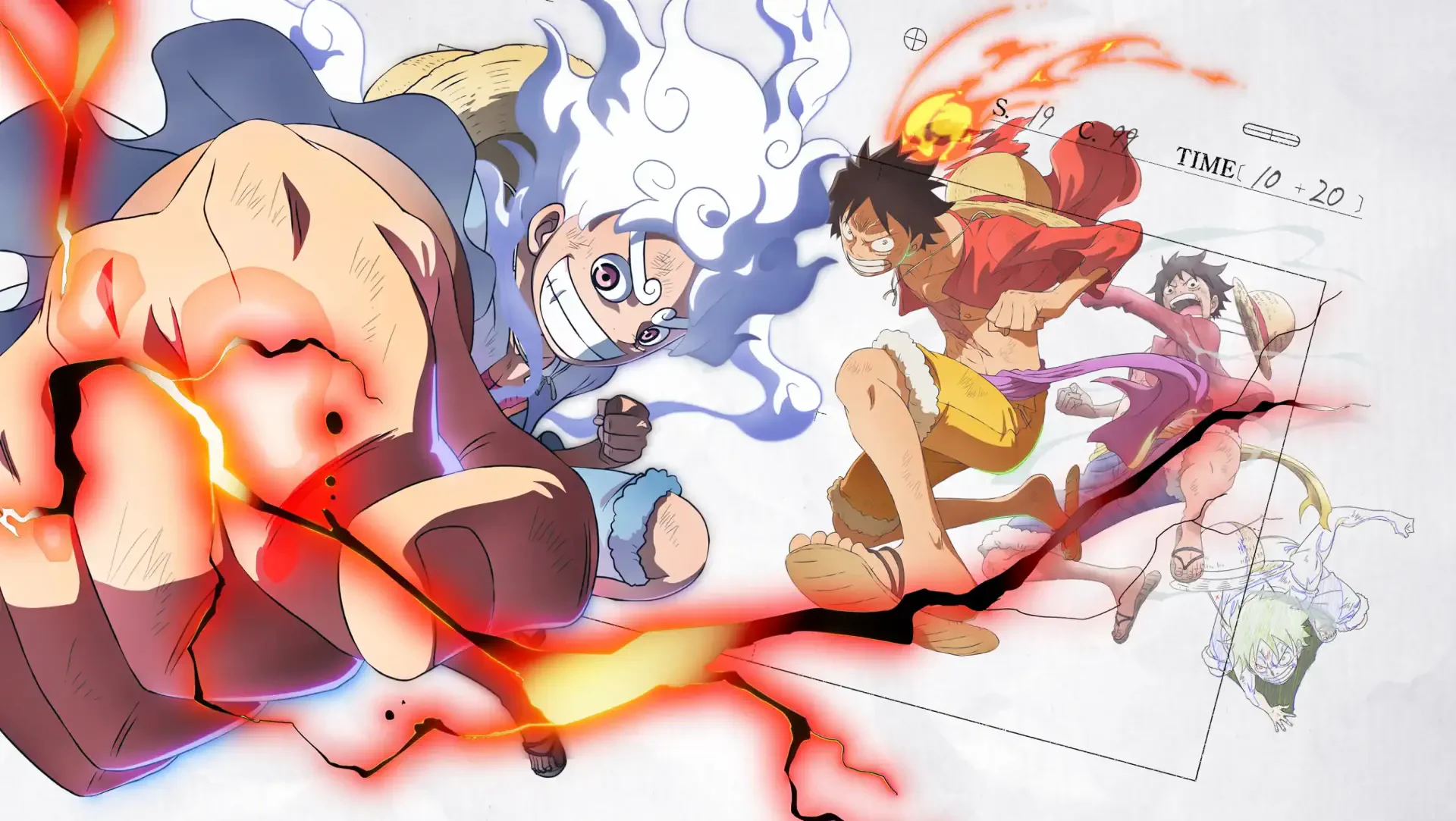 Download Anime One Piece Monkey D. Luffy Gear 5 (One Piece) HD ...