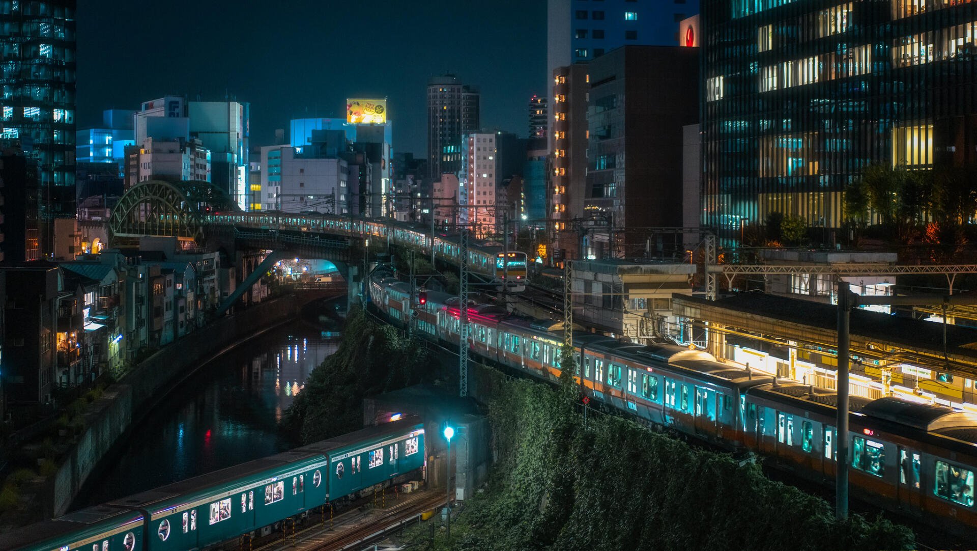 Download City Night HD Wallpaper