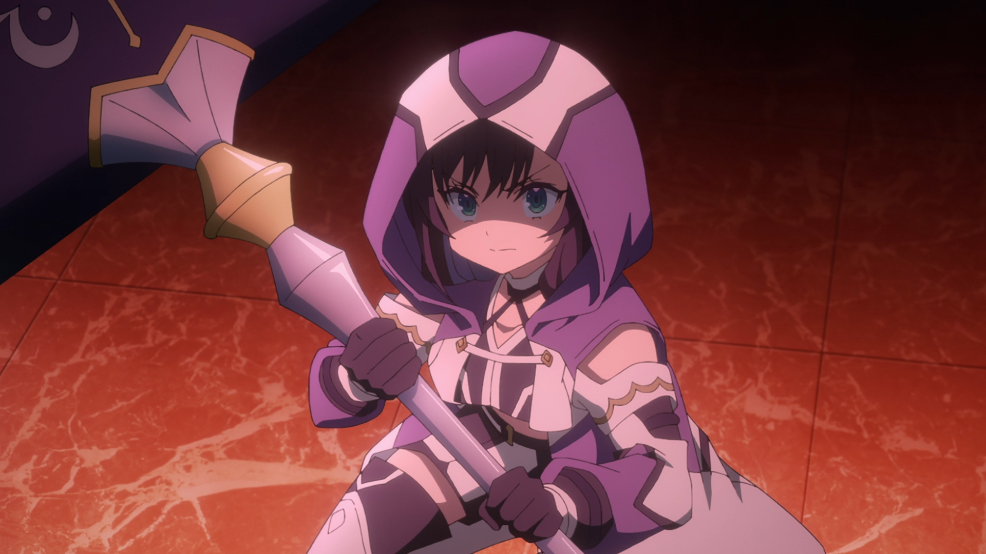 Download Anime I May Be A Guild Receptionist But I'll Solo Any Boss To Clock Out On Time Alina Clover HD Wallpaper