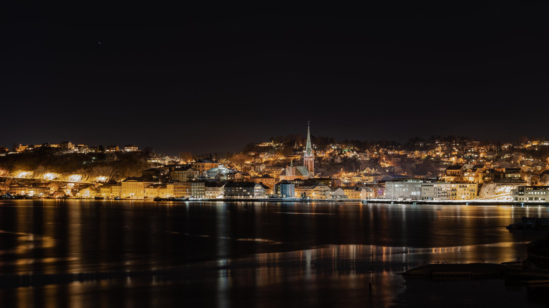 Download City Night 4k Ultra HD Wallpaper