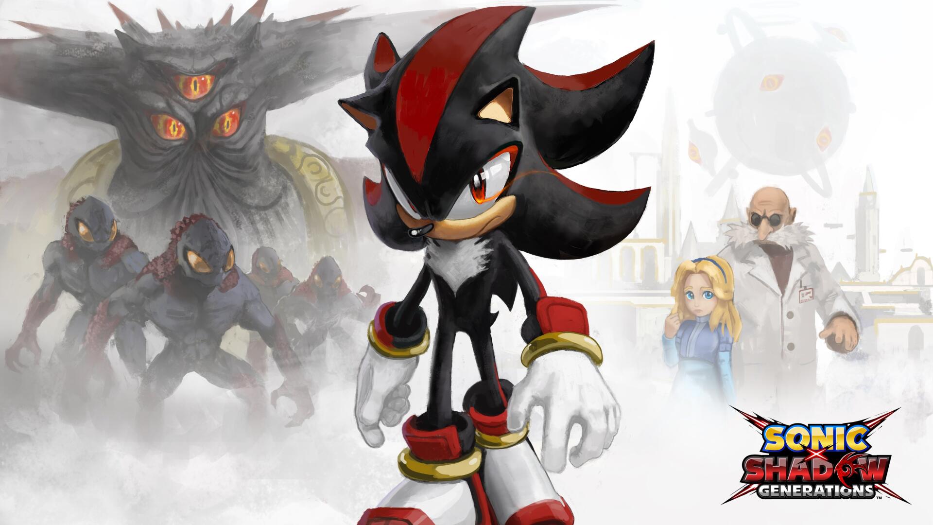 Download Sonic X Shadow Generations Shadow The Hedgehog 4k Ultra HD Wallpaper