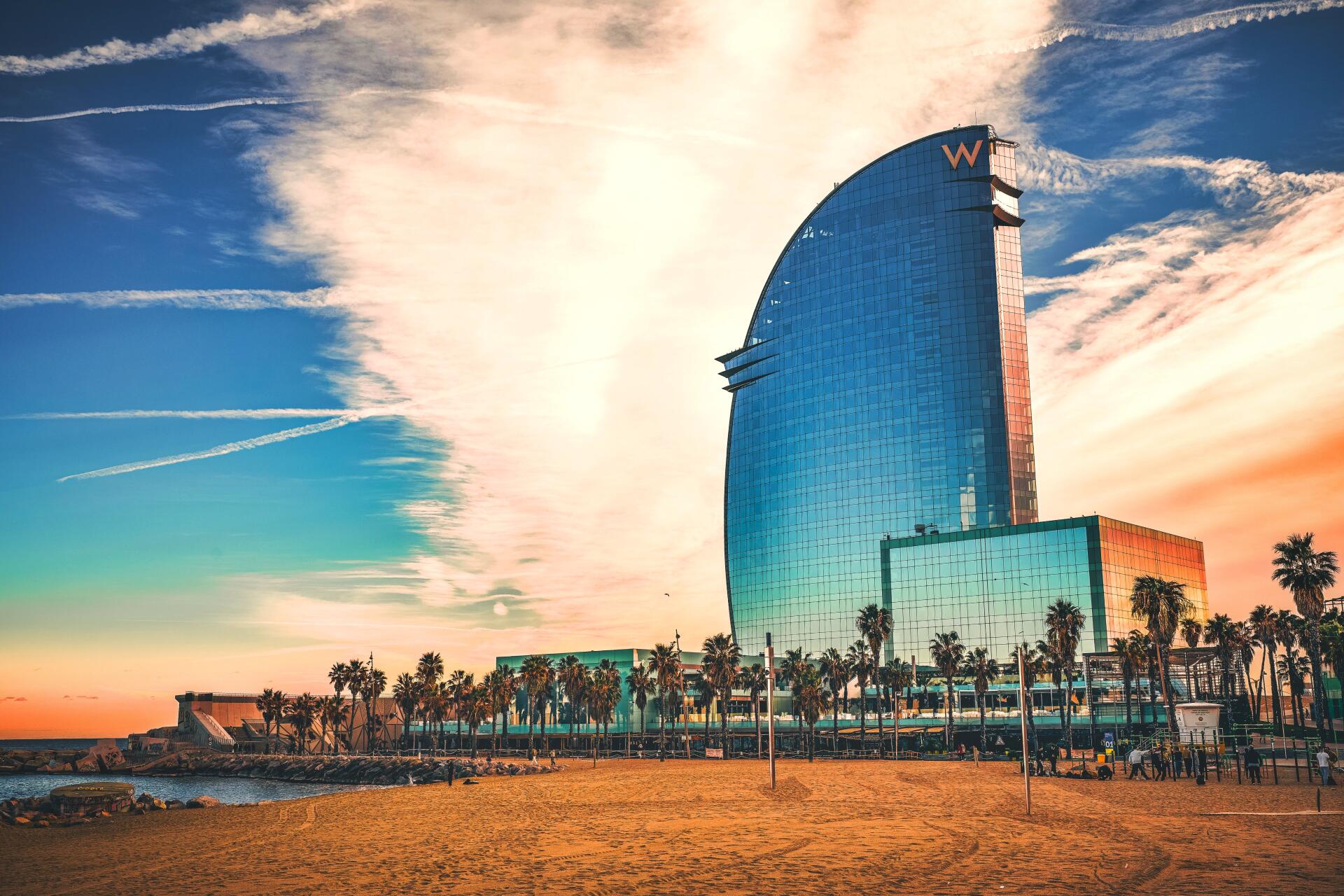 Download City W Barcelona 4k Ultra HD Wallpaper