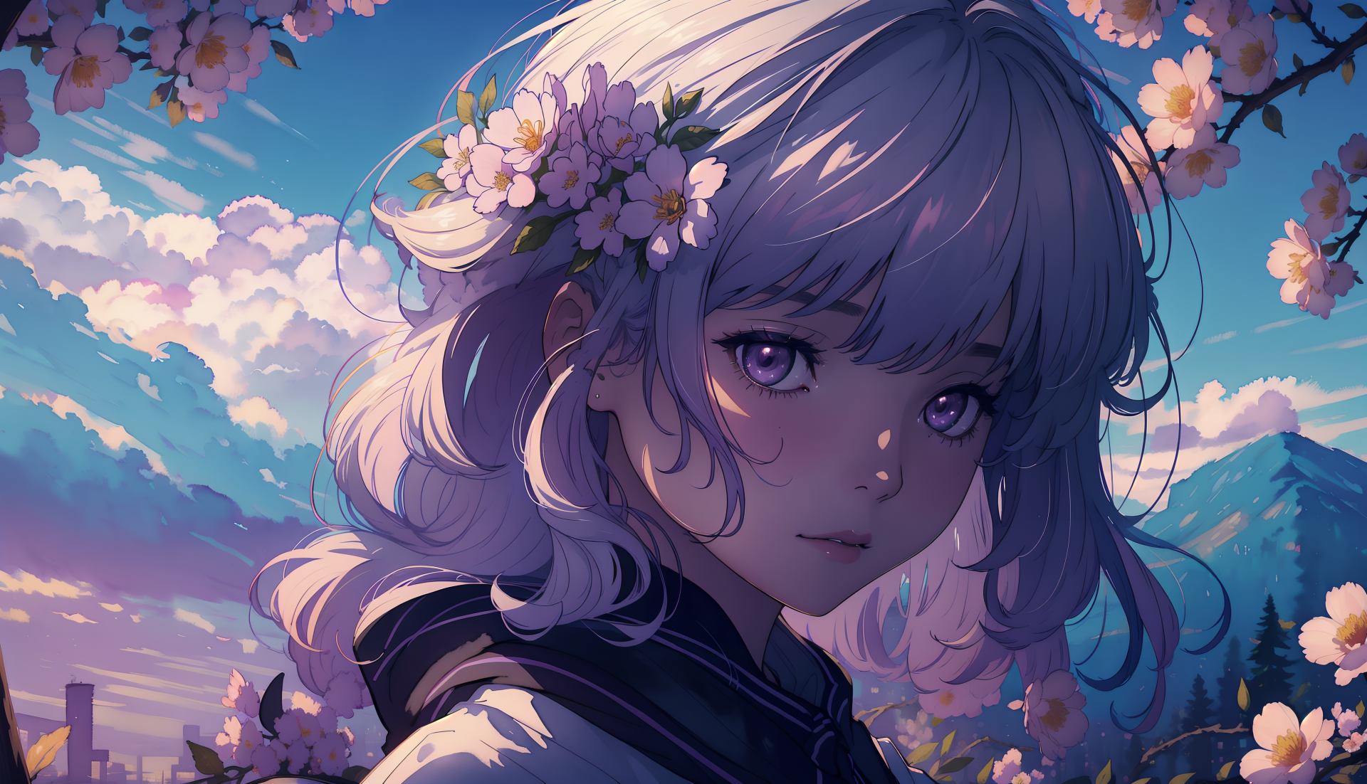 Download AI Art Girl Anime Anime Girl 4k Ultra HD Wallpaper