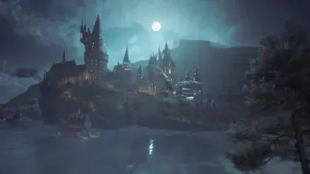 Harry Potter Hogwarts Castle HD Desktop Wallpaper | Background Image