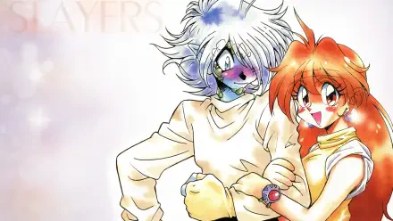 Anime slayers Zelgadiss Graywords Lina Inverse HD Desktop Wallpaper | Background Image