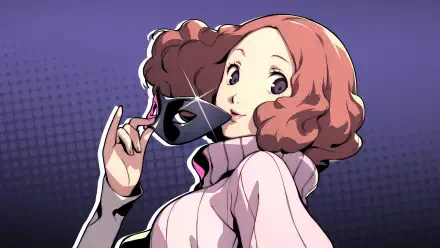 Persona 5 Royal Haru Okumura HD Desktop Wallpaper | Background Image